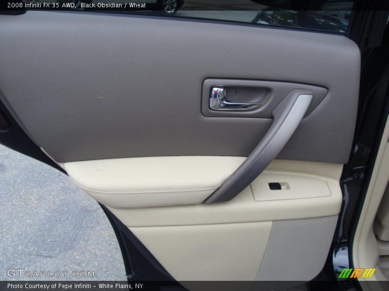 Black Obsidian / Wheat 2008 Infiniti FX 35 AWD