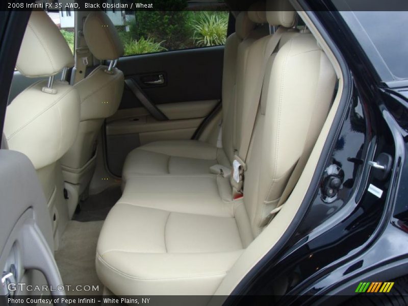 Black Obsidian / Wheat 2008 Infiniti FX 35 AWD