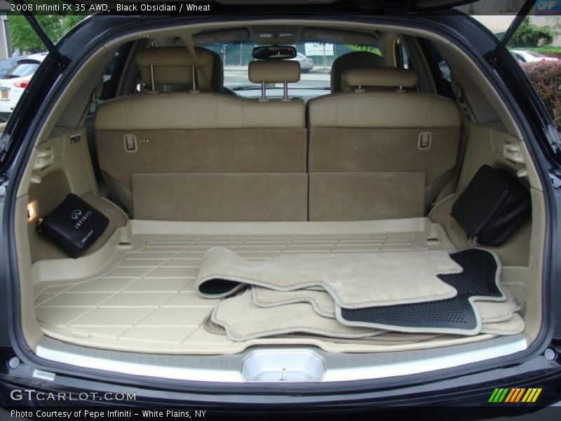 Black Obsidian / Wheat 2008 Infiniti FX 35 AWD