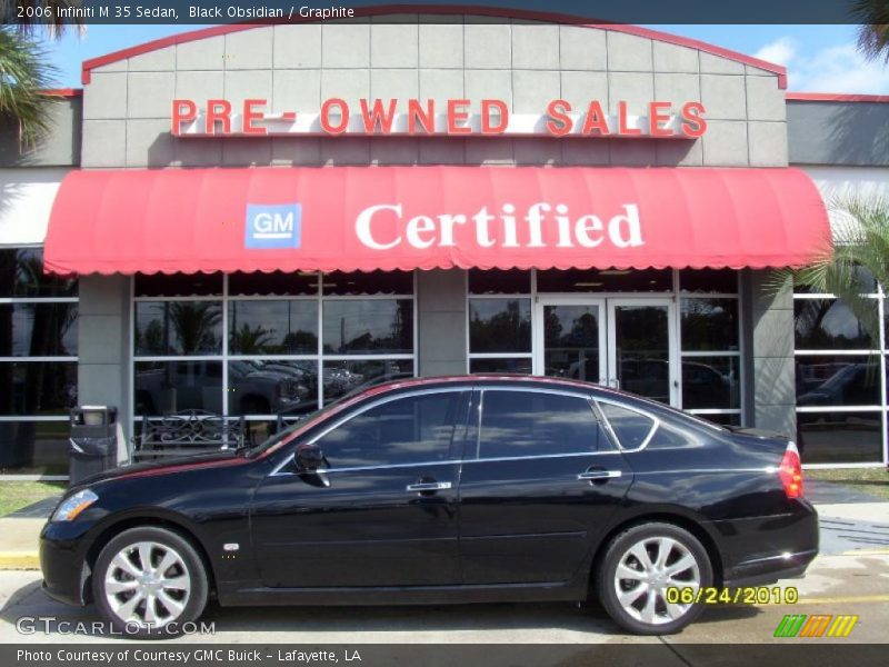 Black Obsidian / Graphite 2006 Infiniti M 35 Sedan