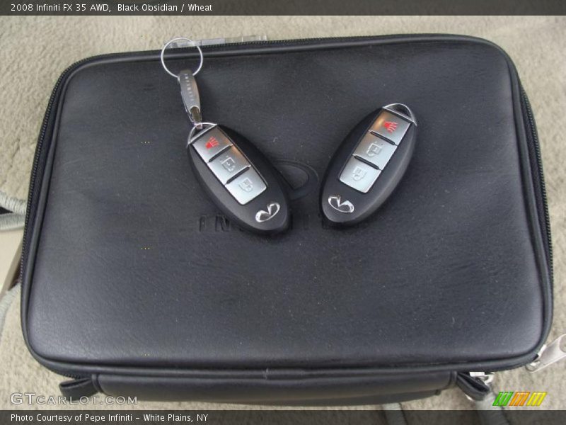 Black Obsidian / Wheat 2008 Infiniti FX 35 AWD