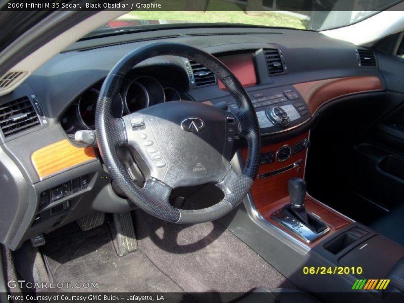 Black Obsidian / Graphite 2006 Infiniti M 35 Sedan