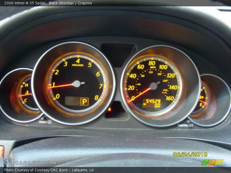 Black Obsidian / Graphite 2006 Infiniti M 35 Sedan