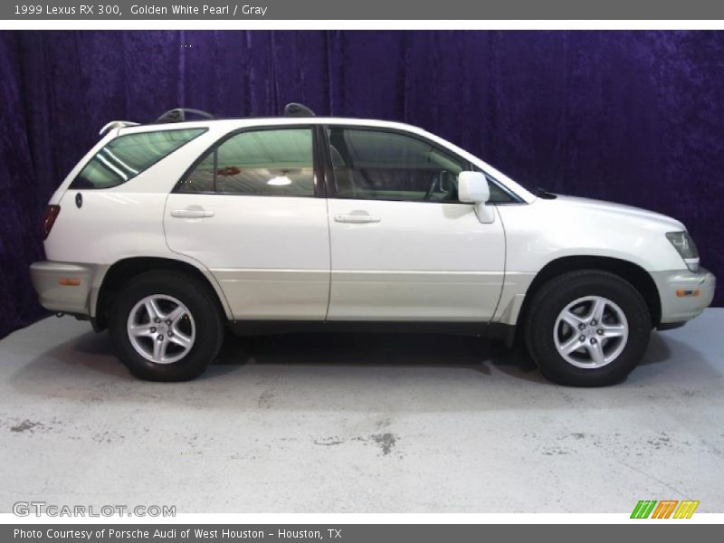 Golden White Pearl / Gray 1999 Lexus RX 300