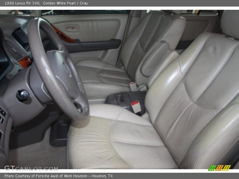 Golden White Pearl / Gray 1999 Lexus RX 300