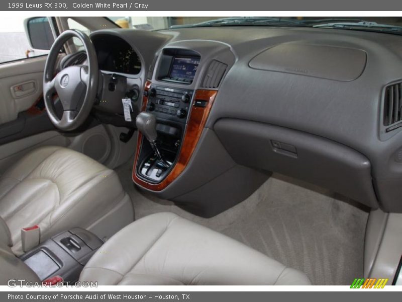 Golden White Pearl / Gray 1999 Lexus RX 300