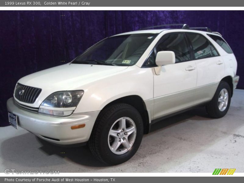 Golden White Pearl / Gray 1999 Lexus RX 300
