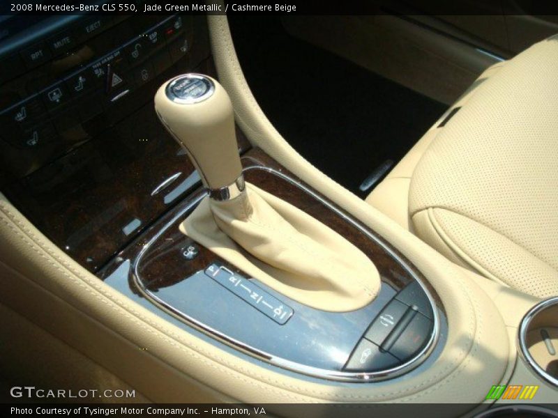 Jade Green Metallic / Cashmere Beige 2008 Mercedes-Benz CLS 550