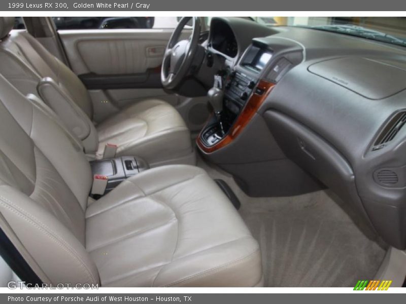 Golden White Pearl / Gray 1999 Lexus RX 300
