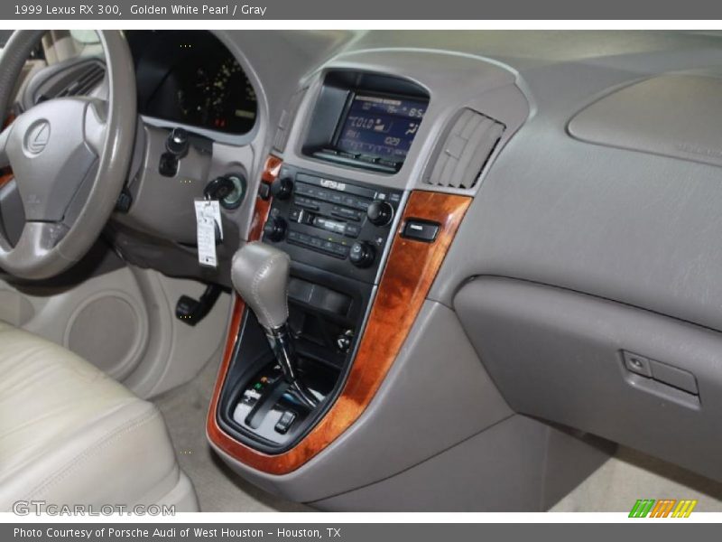 Golden White Pearl / Gray 1999 Lexus RX 300