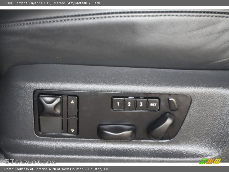 Meteor Grey Metallic / Black 2008 Porsche Cayenne GTS
