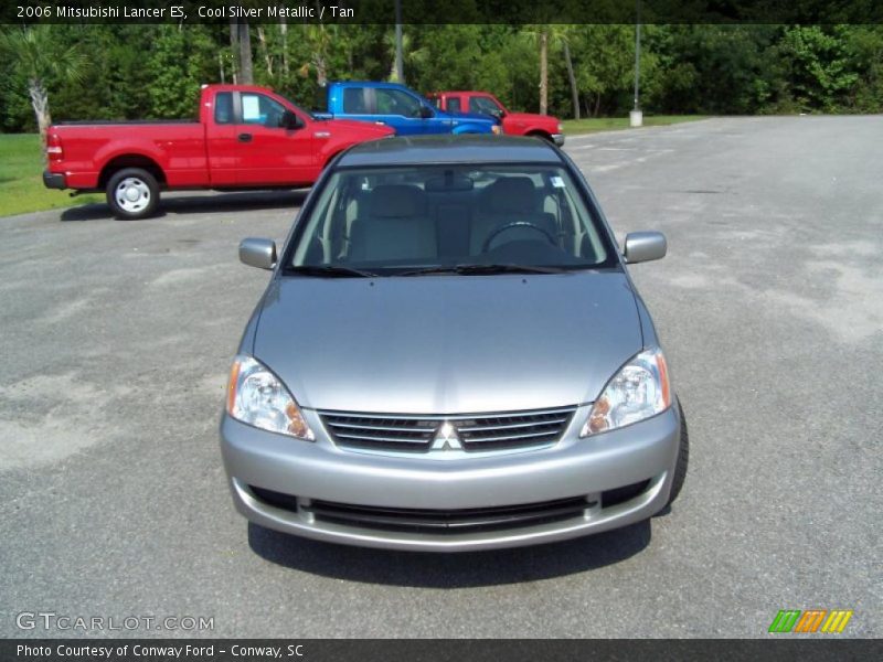 Cool Silver Metallic / Tan 2006 Mitsubishi Lancer ES
