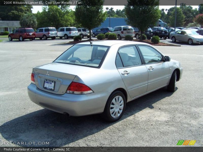 Cool Silver Metallic / Tan 2006 Mitsubishi Lancer ES