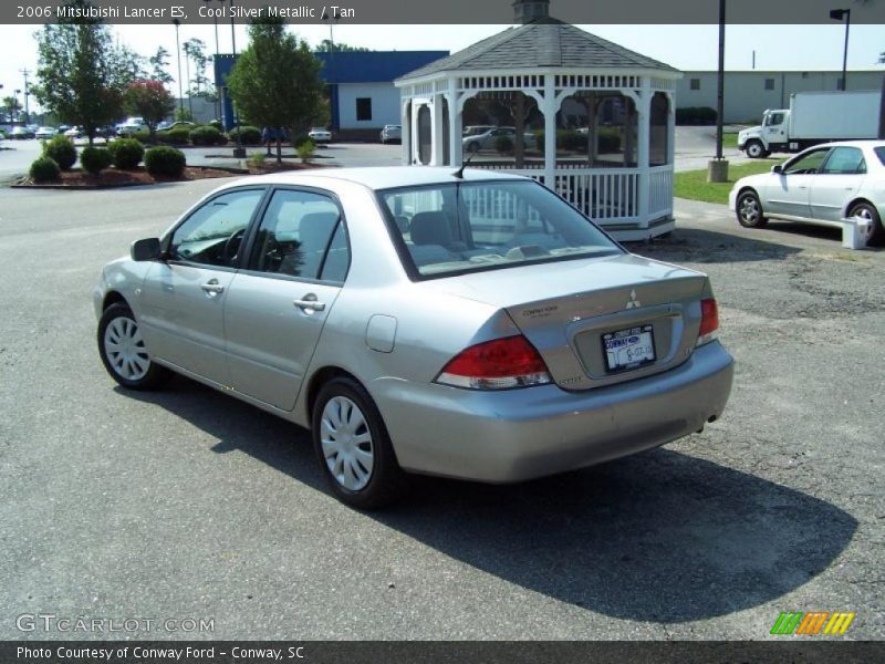 Cool Silver Metallic / Tan 2006 Mitsubishi Lancer ES