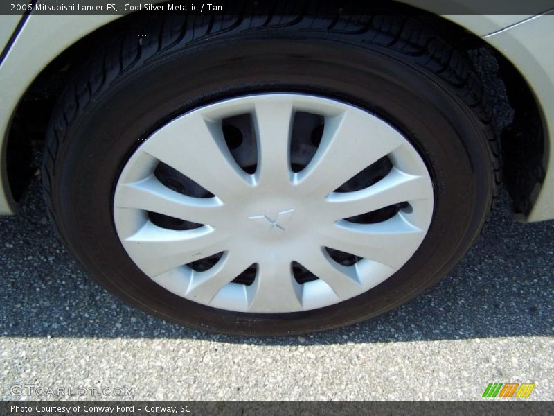 Cool Silver Metallic / Tan 2006 Mitsubishi Lancer ES