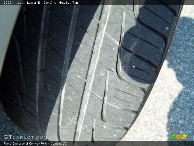 Cool Silver Metallic / Tan 2006 Mitsubishi Lancer ES
