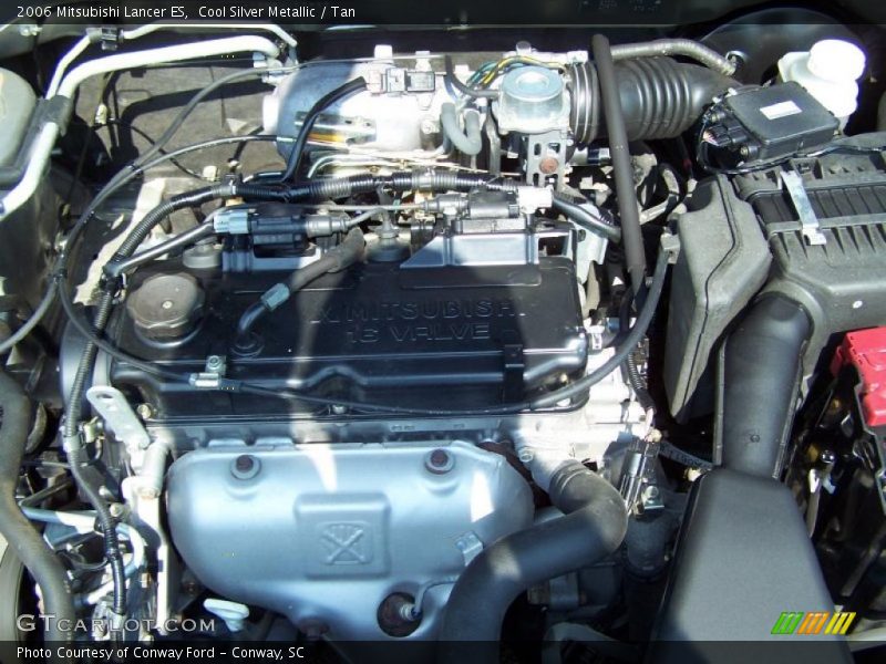 Cool Silver Metallic / Tan 2006 Mitsubishi Lancer ES