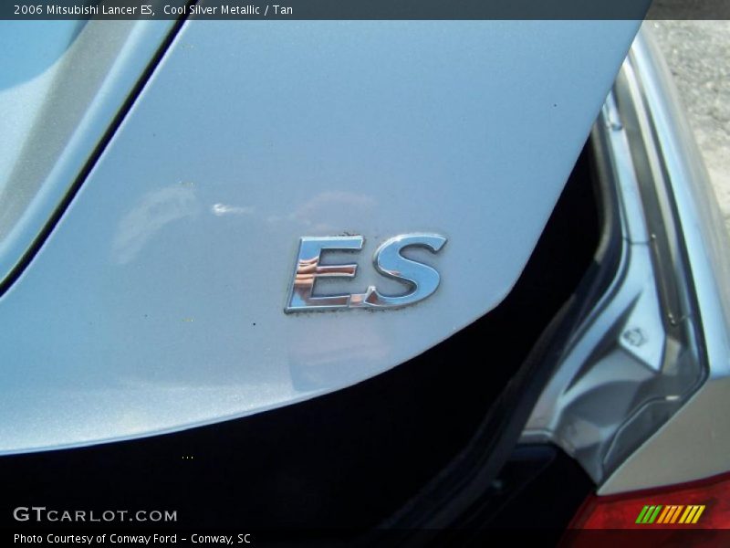 Cool Silver Metallic / Tan 2006 Mitsubishi Lancer ES