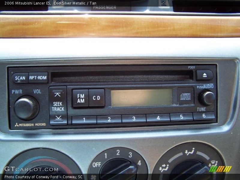 Cool Silver Metallic / Tan 2006 Mitsubishi Lancer ES