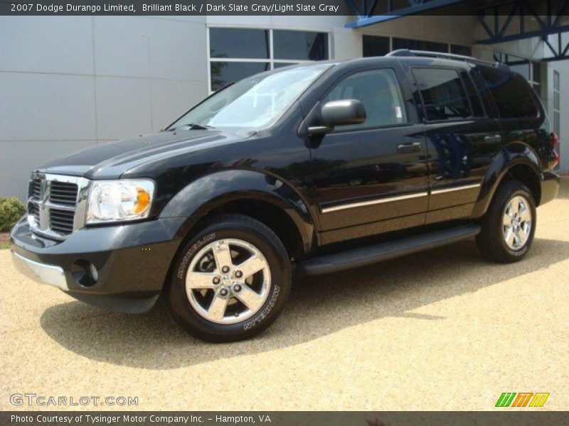 Brilliant Black / Dark Slate Gray/Light Slate Gray 2007 Dodge Durango Limited