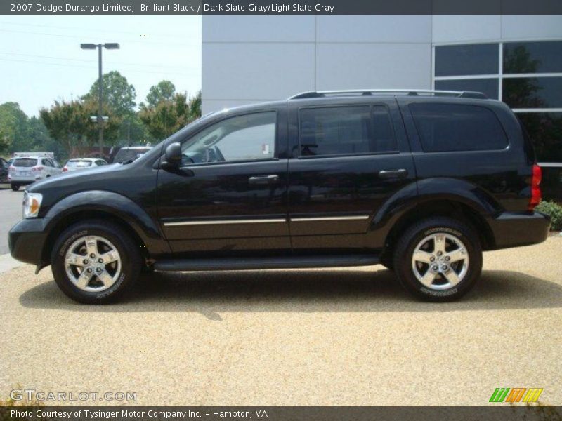 Brilliant Black / Dark Slate Gray/Light Slate Gray 2007 Dodge Durango Limited