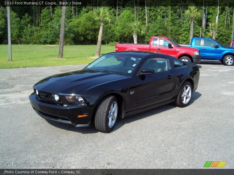 Black / Stone 2010 Ford Mustang GT Coupe
