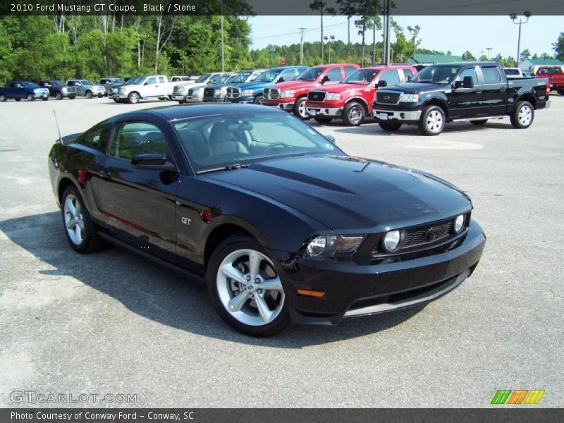 Black / Stone 2010 Ford Mustang GT Coupe
