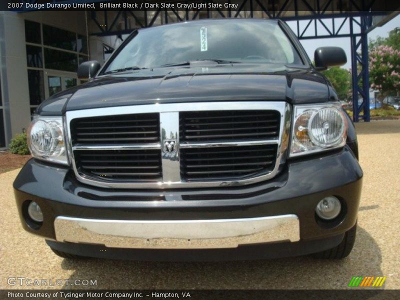 Brilliant Black / Dark Slate Gray/Light Slate Gray 2007 Dodge Durango Limited