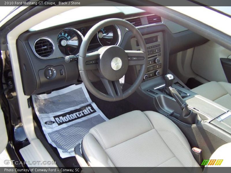 Black / Stone 2010 Ford Mustang GT Coupe