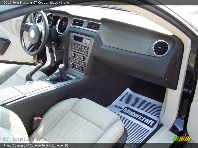 Black / Stone 2010 Ford Mustang GT Coupe