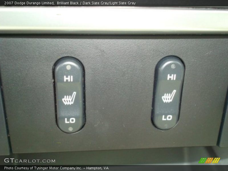 Brilliant Black / Dark Slate Gray/Light Slate Gray 2007 Dodge Durango Limited