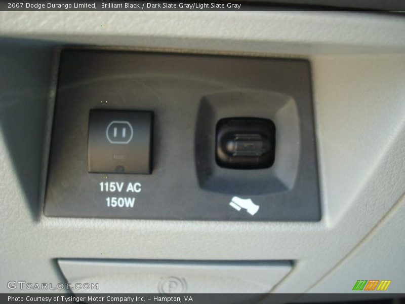 Brilliant Black / Dark Slate Gray/Light Slate Gray 2007 Dodge Durango Limited