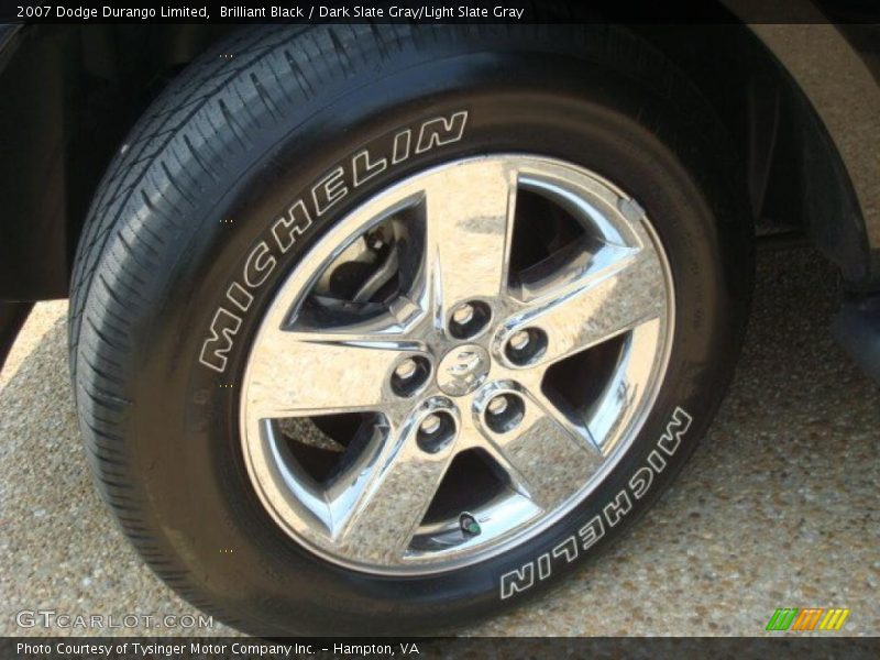 Brilliant Black / Dark Slate Gray/Light Slate Gray 2007 Dodge Durango Limited
