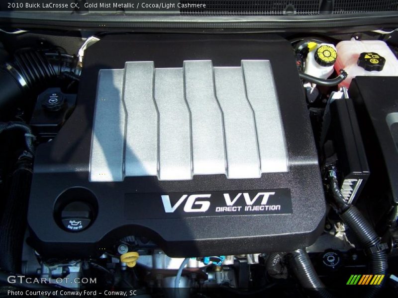 Gold Mist Metallic / Cocoa/Light Cashmere 2010 Buick LaCrosse CX