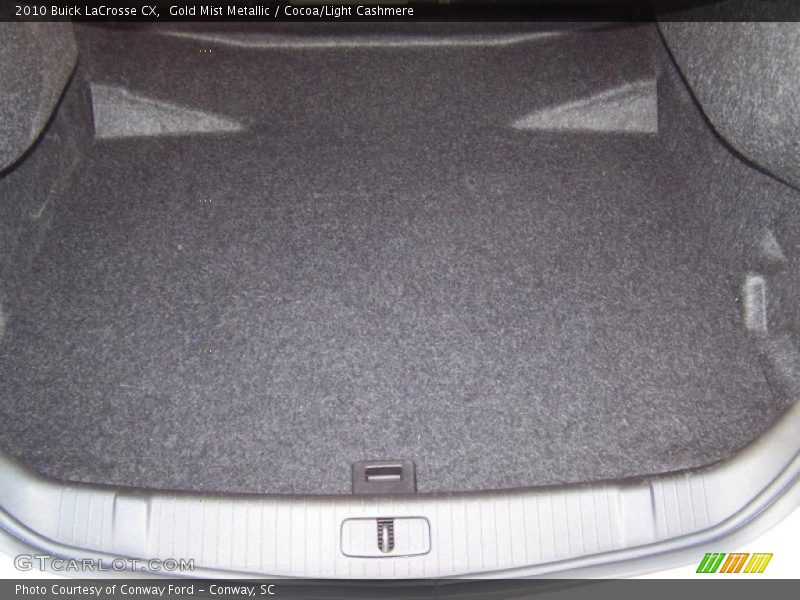 Gold Mist Metallic / Cocoa/Light Cashmere 2010 Buick LaCrosse CX