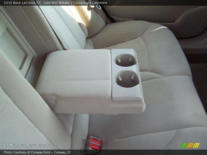 Gold Mist Metallic / Cocoa/Light Cashmere 2010 Buick LaCrosse CX