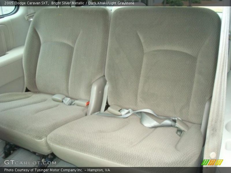 Bright Silver Metallic / Dark Khaki/Light Graystone 2005 Dodge Caravan SXT