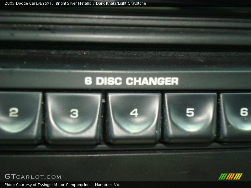 Bright Silver Metallic / Dark Khaki/Light Graystone 2005 Dodge Caravan SXT