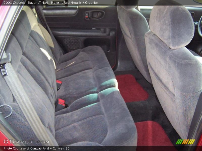 Majestic Red Metallic / Graphite 2001 Chevrolet Blazer LT 4x4