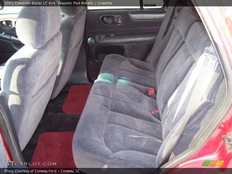 Majestic Red Metallic / Graphite 2001 Chevrolet Blazer LT 4x4