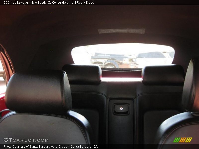 Uni Red / Black 2004 Volkswagen New Beetle GL Convertible