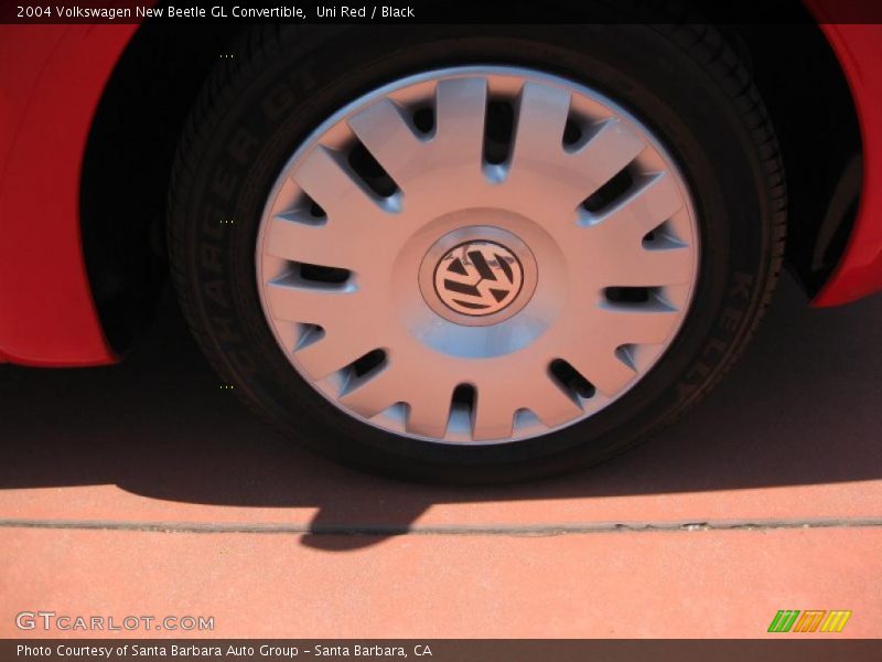 Uni Red / Black 2004 Volkswagen New Beetle GL Convertible