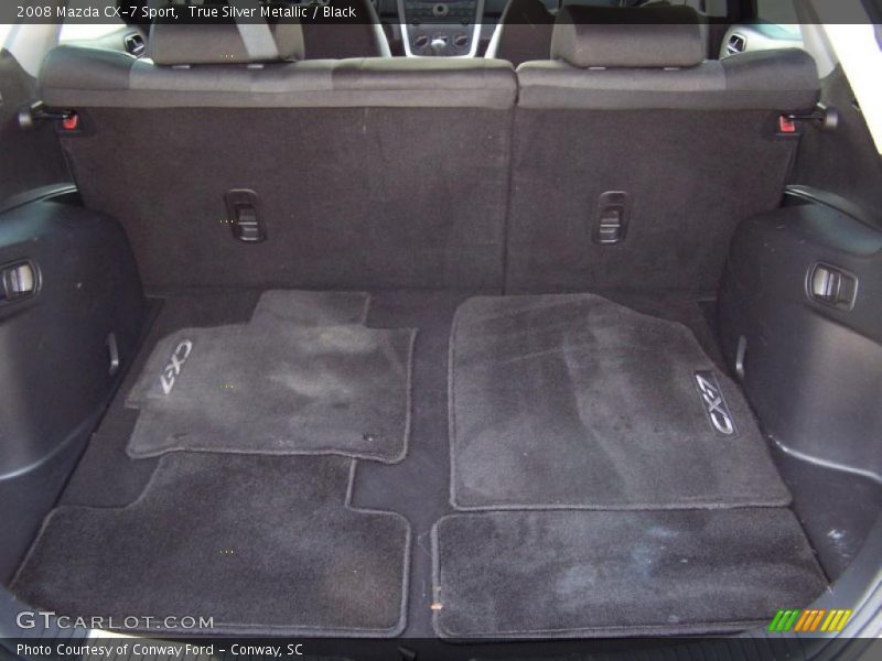 True Silver Metallic / Black 2008 Mazda CX-7 Sport