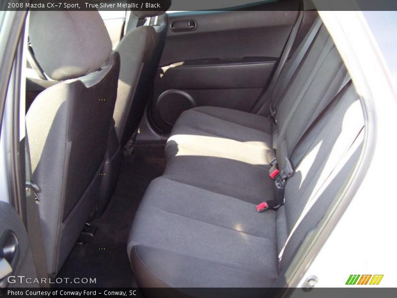 True Silver Metallic / Black 2008 Mazda CX-7 Sport