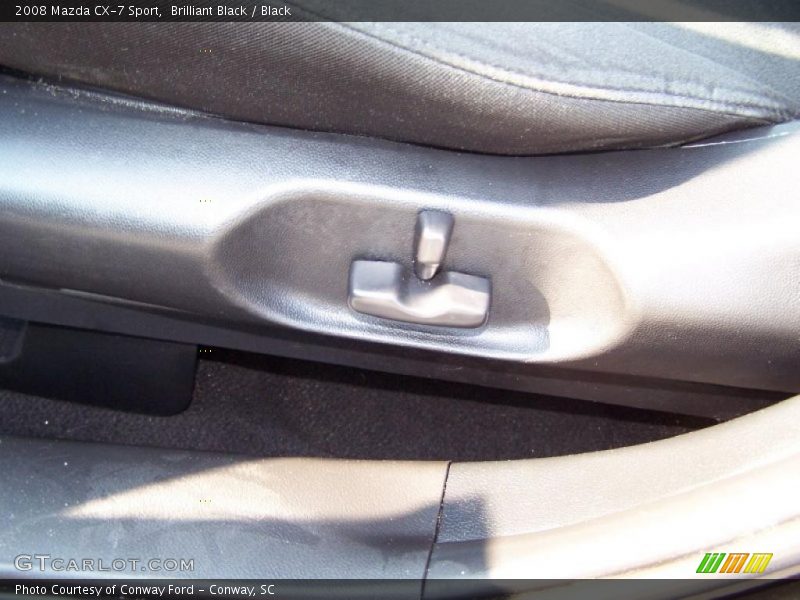 Brilliant Black / Black 2008 Mazda CX-7 Sport