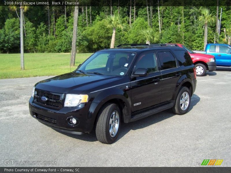 Black / Charcoal 2008 Ford Escape Limited