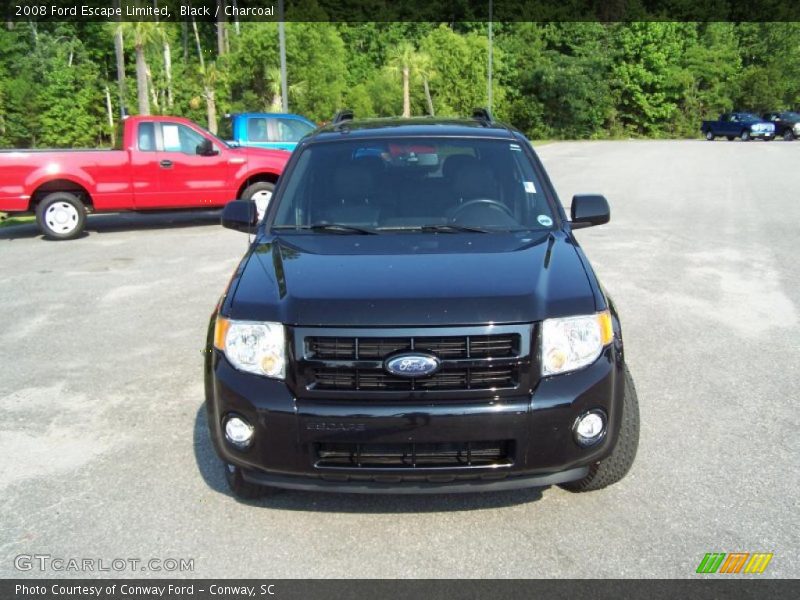 Black / Charcoal 2008 Ford Escape Limited