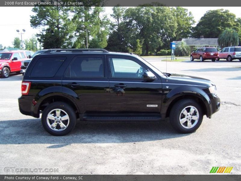 Black / Charcoal 2008 Ford Escape Limited