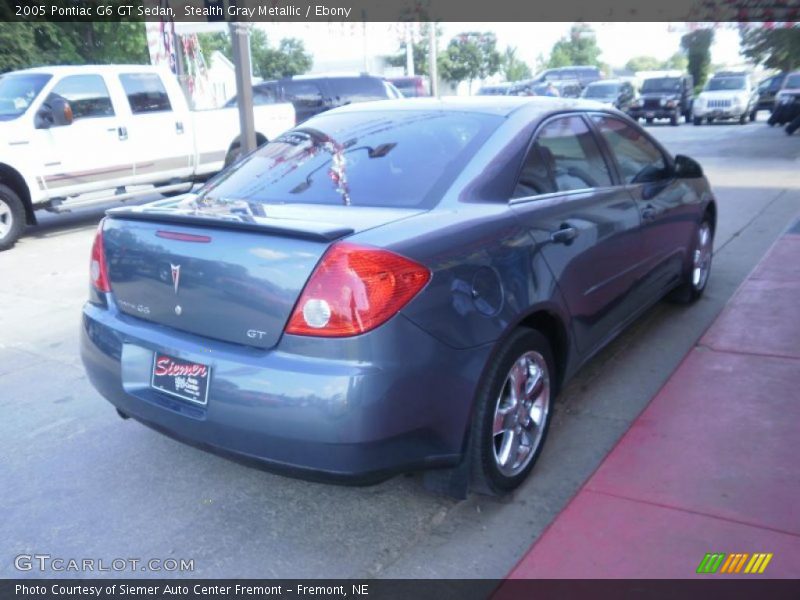 Stealth Gray Metallic / Ebony 2005 Pontiac G6 GT Sedan
