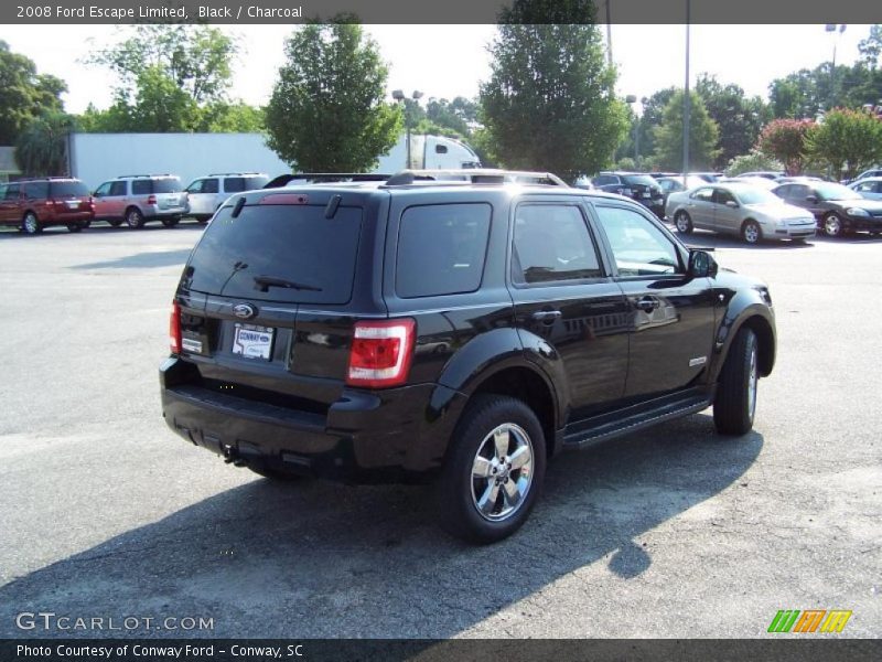 Black / Charcoal 2008 Ford Escape Limited